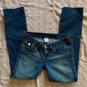 DARK WASH TRUE RELIGION JEANS SIZE 29